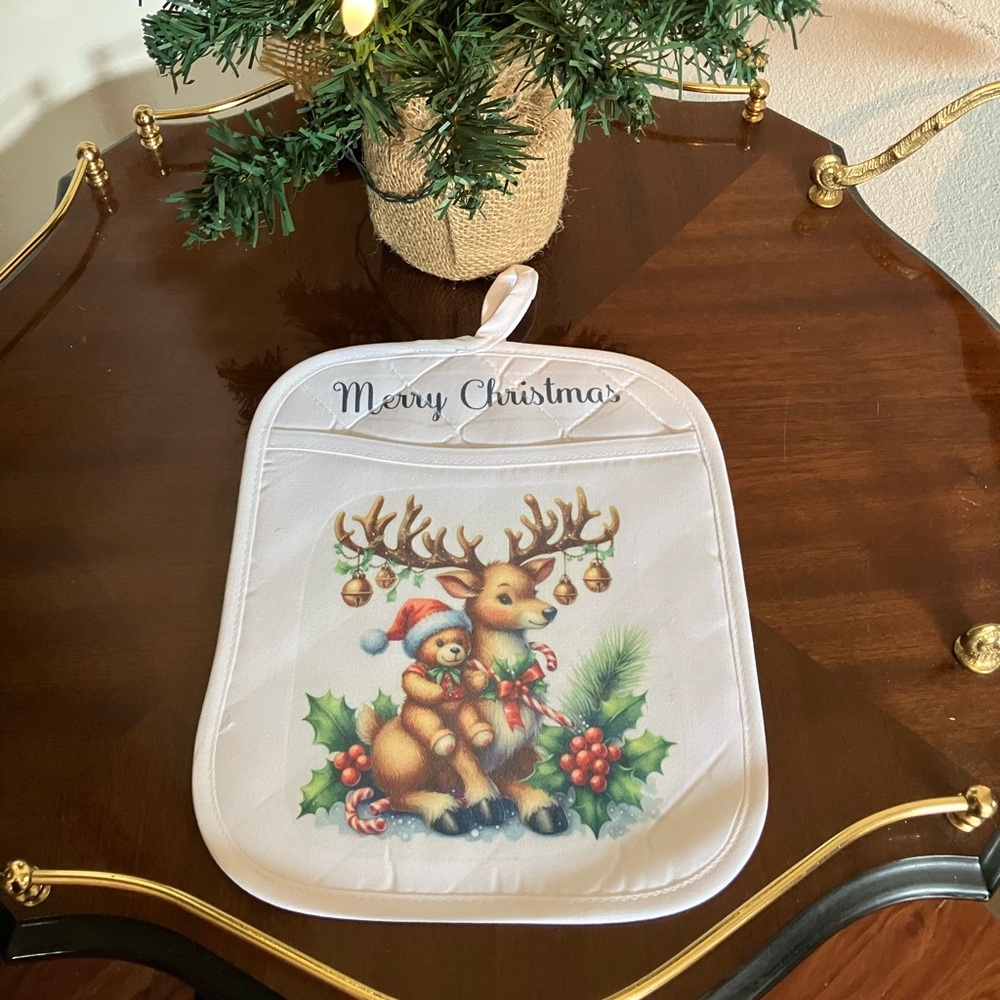 🎄Handmade Christmas Pot Holder 🎄